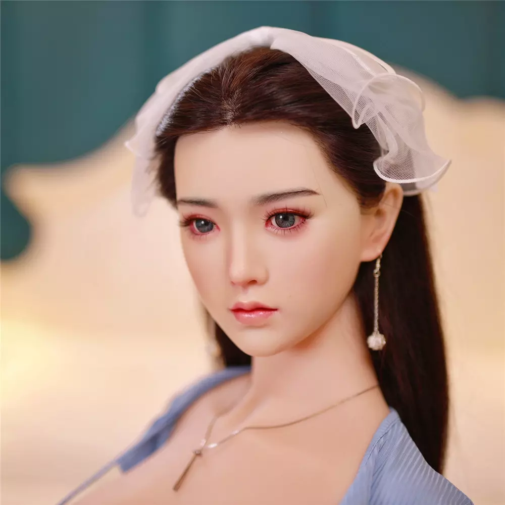 JY 170cm Silicone Head with TPE Body implanted hair XiaoQi