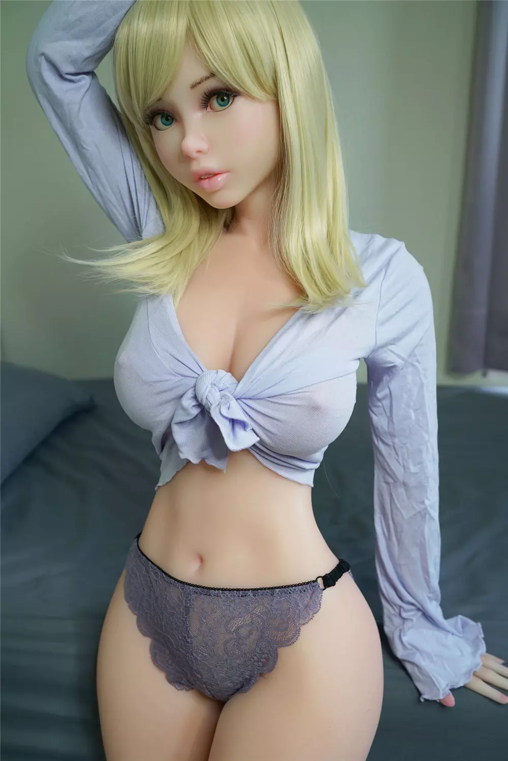 Piper 140cm Silicone sex doll Ariel natural skin