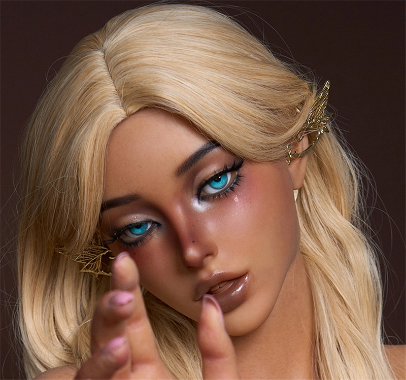 Irontech ROS Mouth Silicone sex doll Head#B2