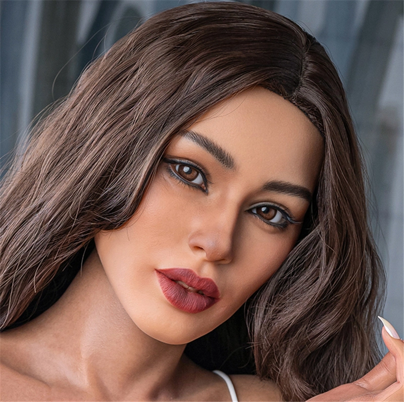 Irontech ROS Mouth Silicone sex doll Head#S26 Tan skin