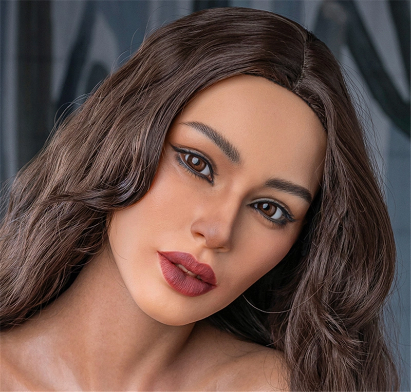 Irontech ROS Mouth Silicone sex doll Head#S26 Tan skin