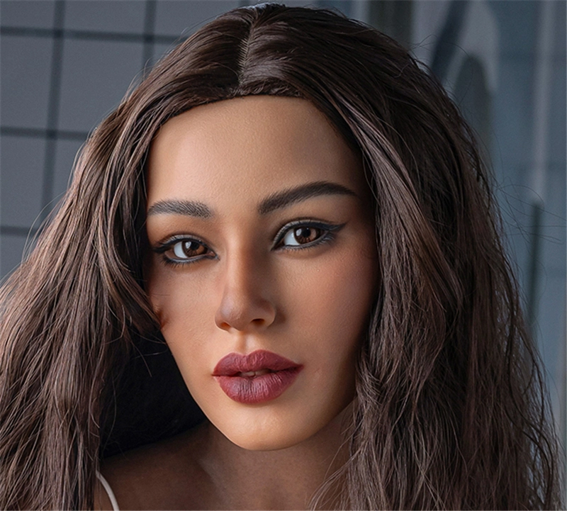 Irontech ROS Mouth Silicone sex doll Head#S26 Tan skin