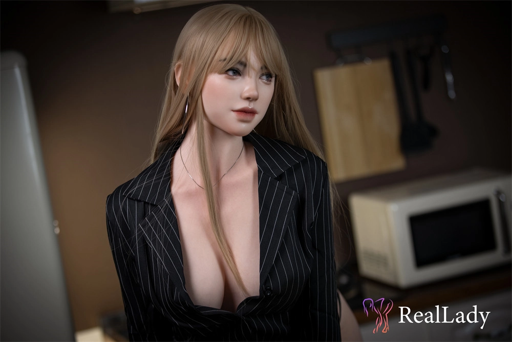 Real Lady 170cm (5ft7) D-Cup Silicone Sex Doll with Head#S39