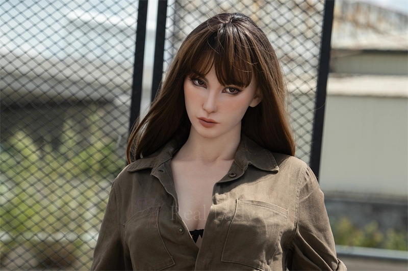 Real Lady 170cm (5ft7) D-Cup Silicone Sex Doll with Head#S23