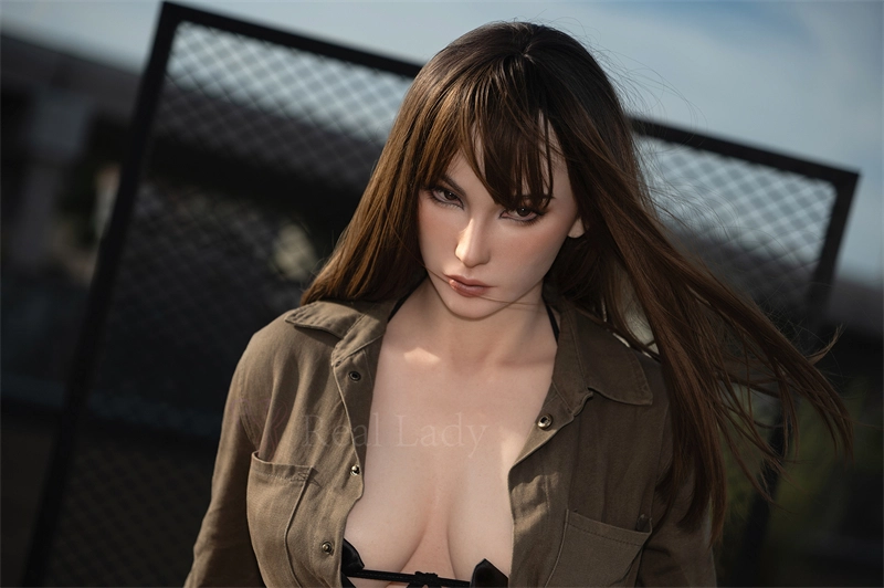 Real Lady 170cm (5ft7) D-Cup Silicone Sex Doll with Head#S23