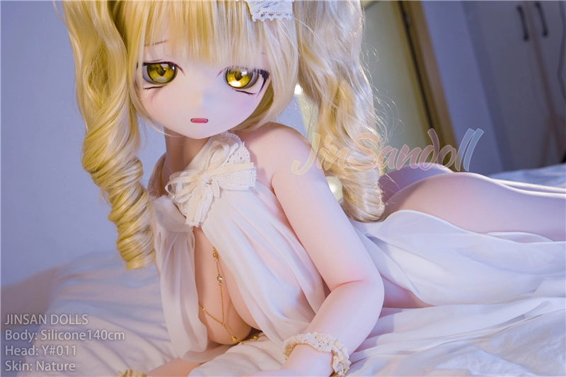 WM Silicone 140cm Anime Sex Doll with PVC head#Y011