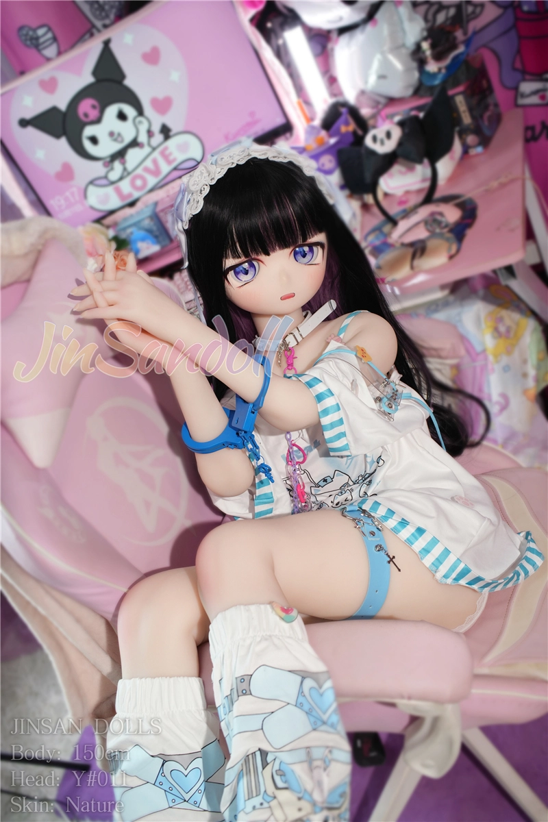 WM S-TPE 150cm (4ft11) Anime TPE Sex Doll with PVC Head #Y011