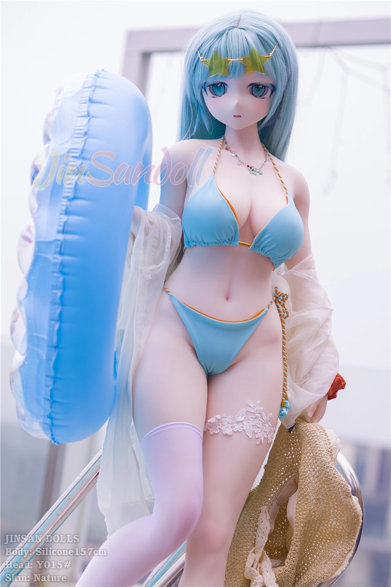 WM S-TPE 157cm Anime TPE Sex Doll with PVC Head #Y015