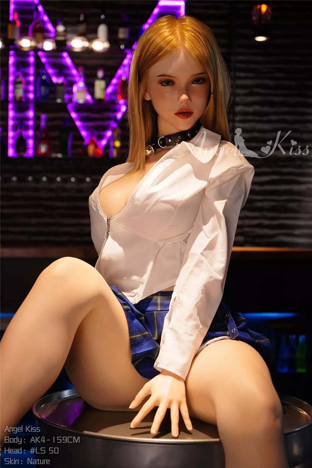 AK ROS Mouth Silicone 159cm love doll with Head#LS50