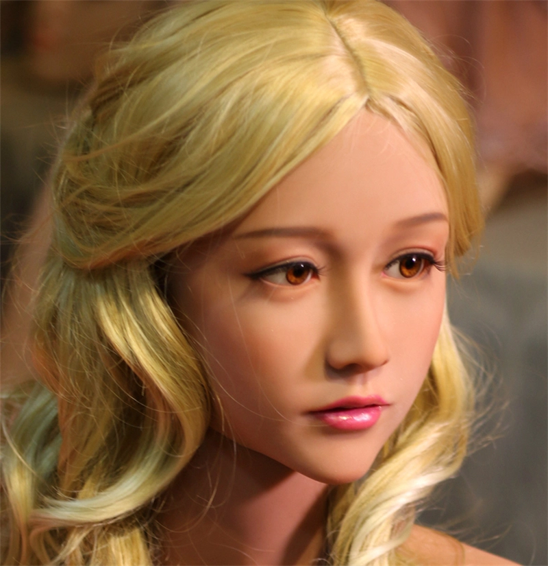 WM S-TPE Oral Sex Doll Head#Una