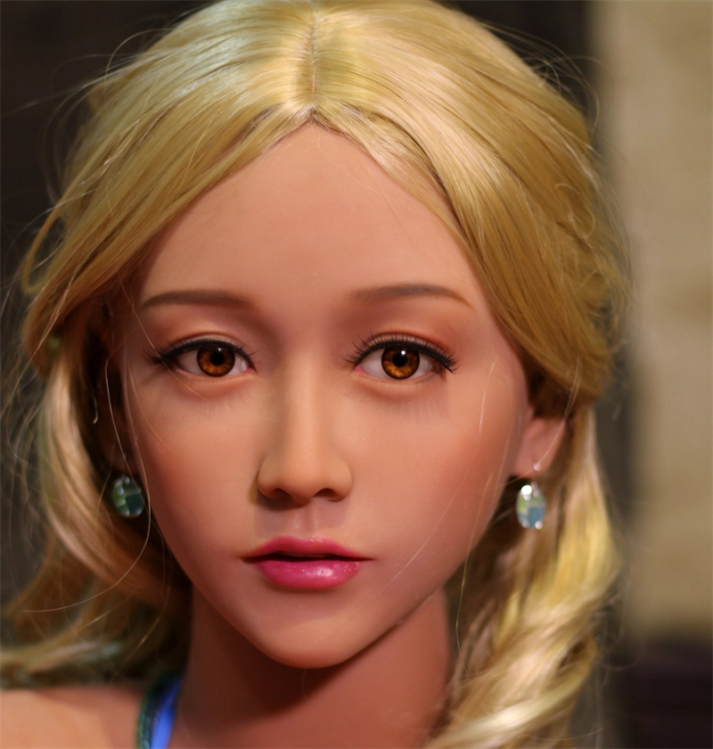 WM S-TPE Oral Sex Doll Head#Una