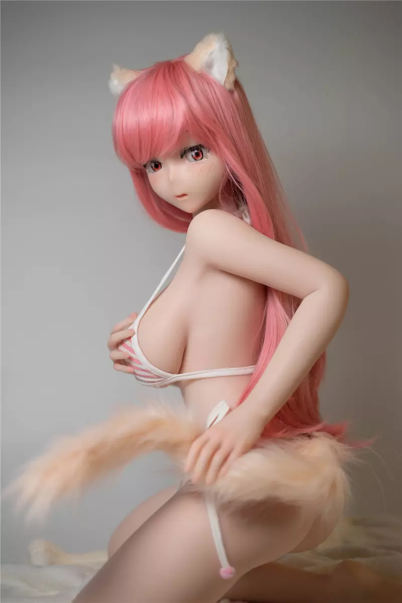 Irokebijin 95cm Akane cat silicone love doll