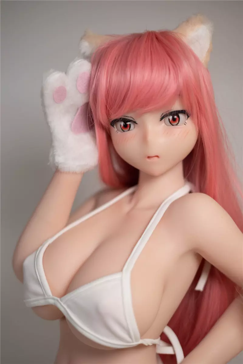 Irokebijin 95cm Akane cat silicone love doll