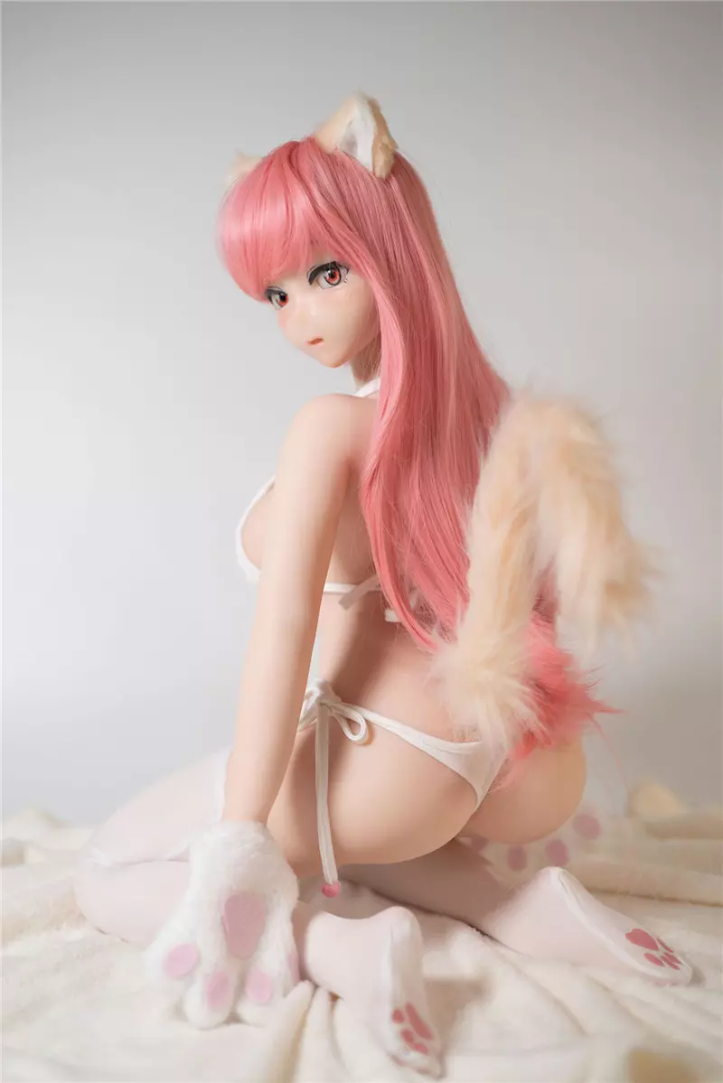 Irokebijin 95cm Akane cat silicone love doll