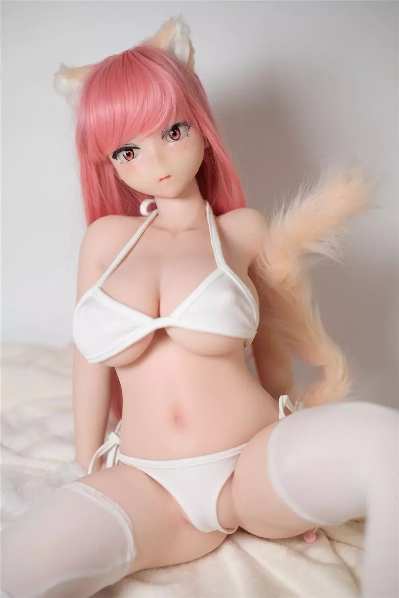 Irokebijin 95cm Akane cat silicone love doll