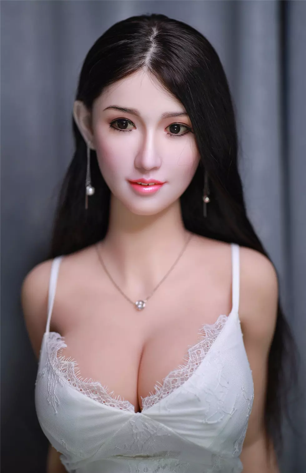 JY 161cm Silicone Head with TPE Body implanted hair Damla